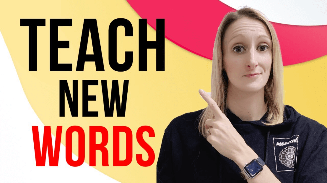 how to teach new words to kids